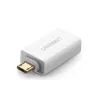 Переходник OTG USB 2.0 AF to Micro 5P US195 white Ugreen (30529)