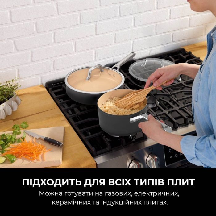 Кастрюля Ninja Extended Life Ceramic 16 см (CW90316DE) изображение 2