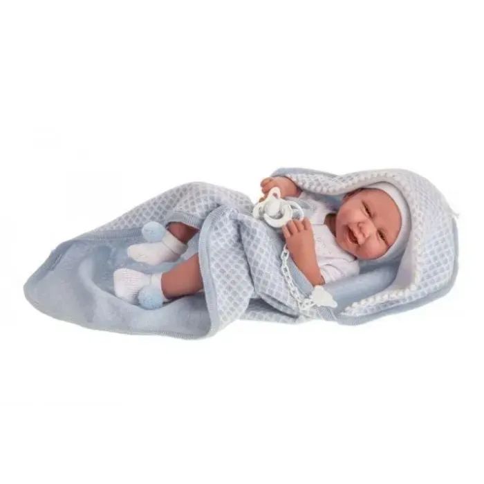 Пупс Antonio Juan вініловий Карло в ковдрі 42 см (5037) зображення 2