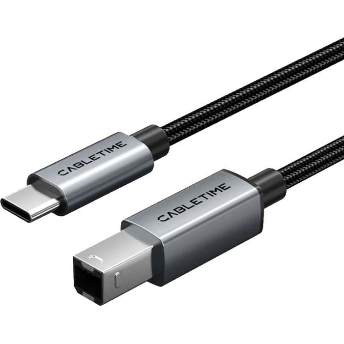 Кабель для принтера USB-C 2.0 to BM 2.0m Cabletime (CA915774)