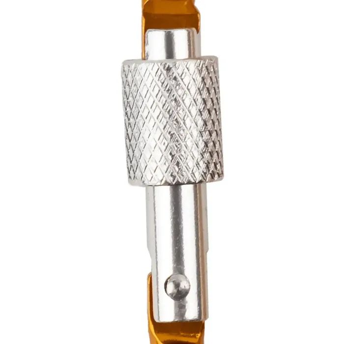 Карабін туристичний Tramp 6 см з муфтою orange (набір 10шт) (UTRA-307-orange) зображення 2