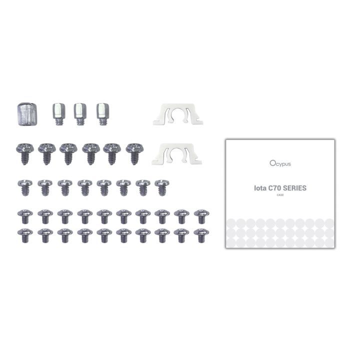 Корпус для ПК OCYPUS IOTA C70 WH ARGB (IOTA-C70-WHD600XX-GL) изображение 10