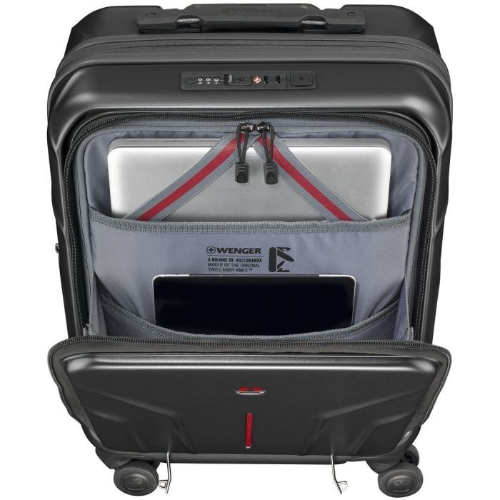 Набор чемоданов Wenger Amplix Hardside (S+M+L), чорні (653335) изображение 3