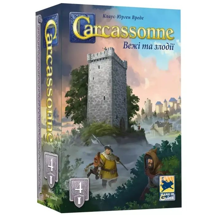 Настольная игра Feelindigo Каркасон: Башни и воры (Carcassonne: The Tower) (укр.) дополнение (FI25069)
