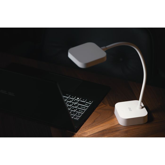 Настольная лампа 2E 5Вт 5000K 1200мАг USB-A без БЖ білий (2E-DL1216) изображение 12