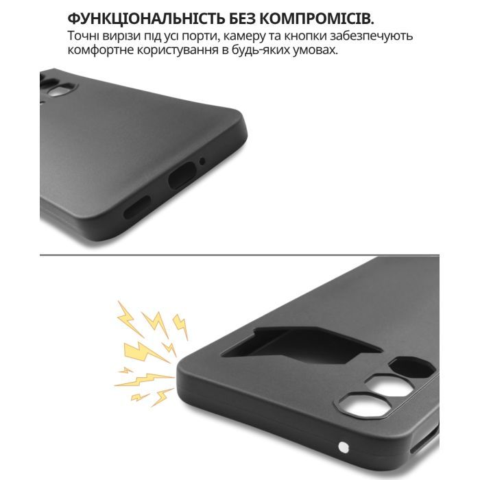 Чехол для мобильного телефона BeCover Silicone Nubia Neo 3 GT 5G Black (714692) изображение 4