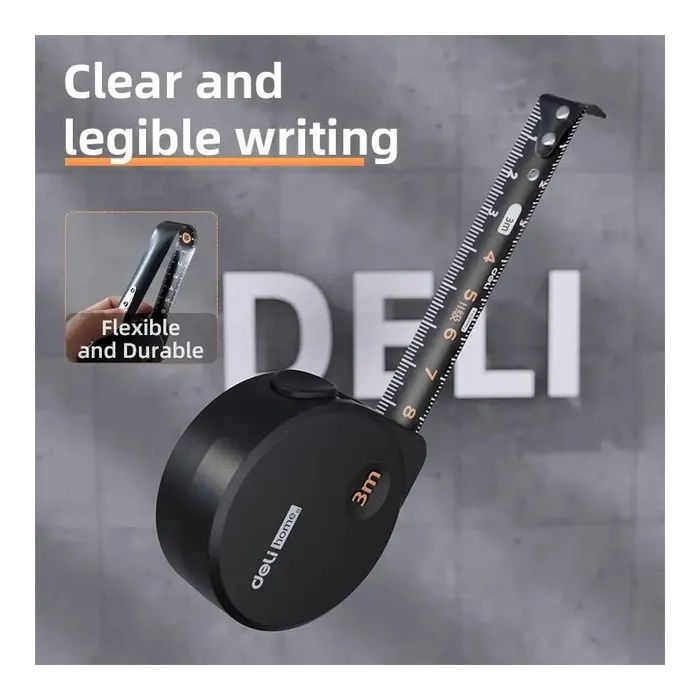 Рулетка Deli Home Series 3 м x 16 мм (EHT8316) изображение 4