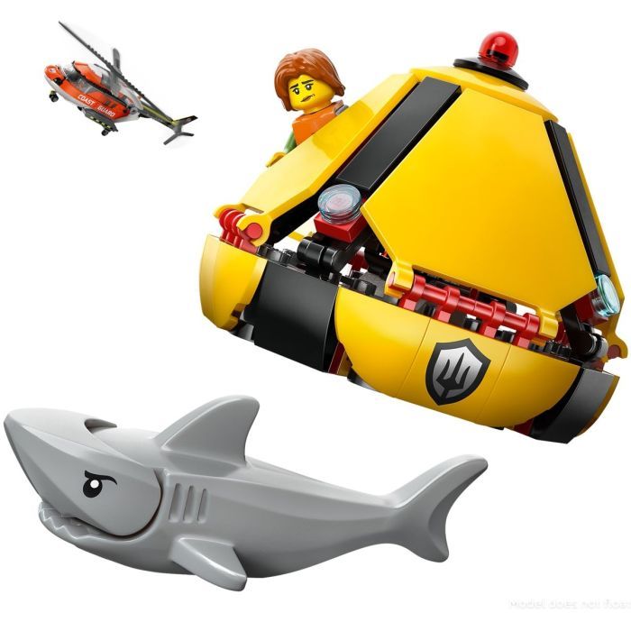 Конструктор LEGO City Вертолет береговой охраны (60503-) изображение 6