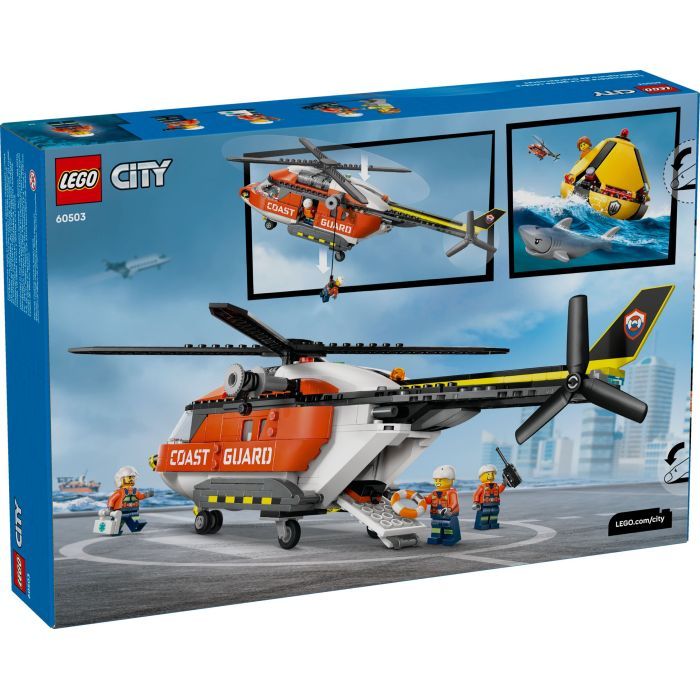 Конструктор LEGO City Вертолет береговой охраны (60503-) изображение 7