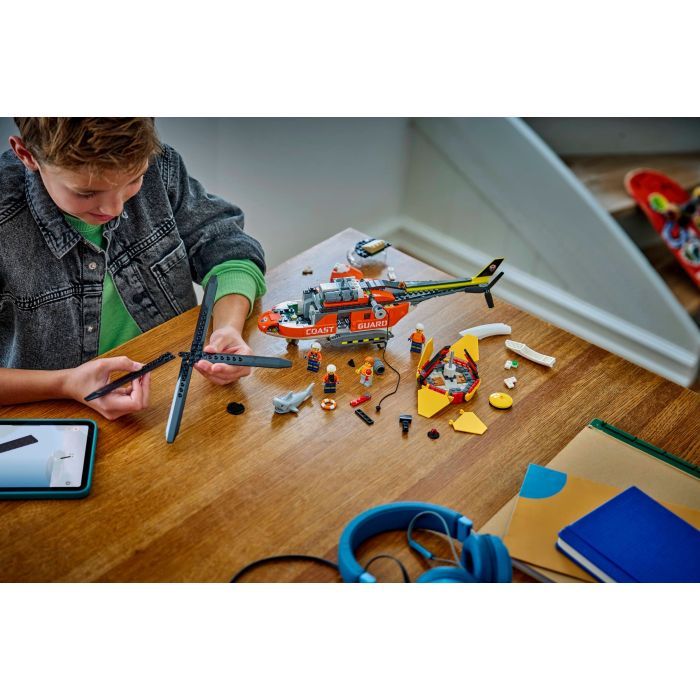Конструктор LEGO City Вертолет береговой охраны (60503-) изображение 8