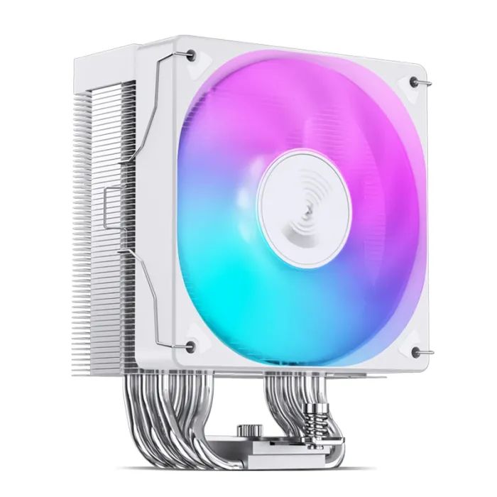 Кулер до процесора JONSBO Процесорний кулер JONSBO CR-1000 MAX ARGB White (120mm/4pin/1500RPM/32Dba/6 тепл (CR-1000 MAX ARGB White) зображення 5