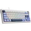 Клавиатура Ajazz AK650 Sea Salt Switch USB UA White/Blue (AK650-SS-BWB) изображение 2