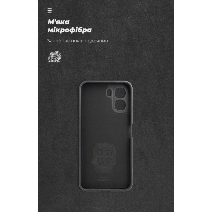 Чехол для мобильного телефона Armorstandart ICON OPPO A6X 4G Camera cover Black (ARM90139) изображение 4