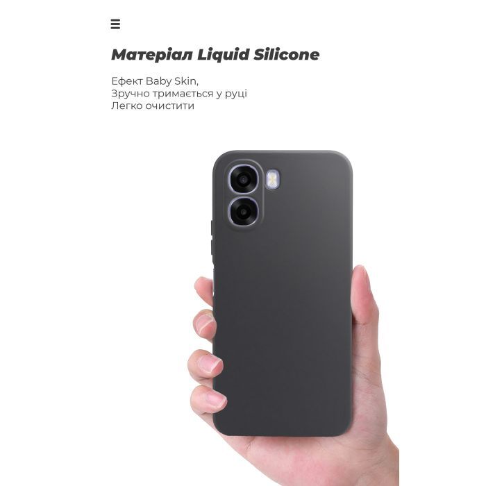 Чехол для мобильного телефона Armorstandart ICON OPPO A6X 4G Camera cover Black (ARM90139) изображение 7