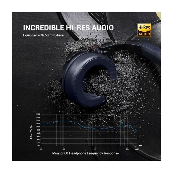 Наушники OneOdio Monitor 60 3,5мм/6,35мм Black (Monitor 60 Black) изображение 8