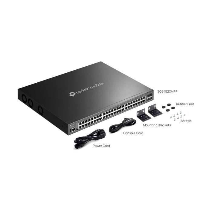 Комутатор мережевий TP-Link SG5452XMPP зображення 6