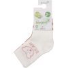 Носки детские Bibaby с мишкой (68412-6-12-creampink)