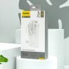 Батарея універсальна Dudao 10000mAh K11 10W, USB-A, USB-C, microUSB, with USB-A/USB-C/Lightning/MicroUSB cables White (6977196681860) зображення 2