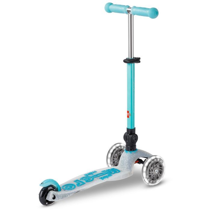 Самокат Micro Mini Deluxe складний серії Foldable Orion Glow LED" Синій" (MMD374) изображение 4