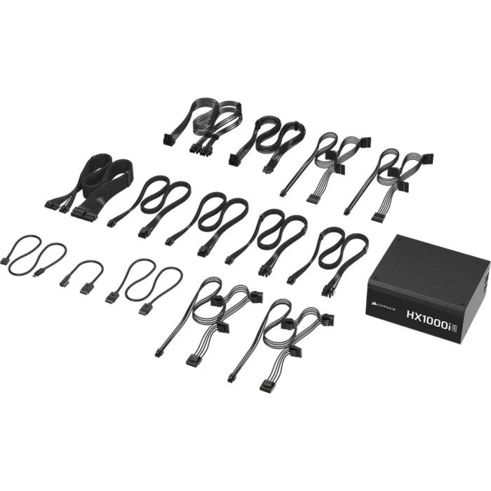 Блок питания Corsair 1000W iCUE LINK HX1000i SHIFT (CP-9020265-EU) изображение 11