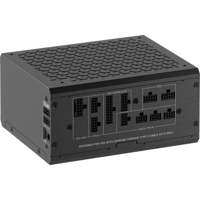 Блок питания Corsair 1000W iCUE LINK HX1000i SHIFT (CP-9020265-EU) изображение 2
