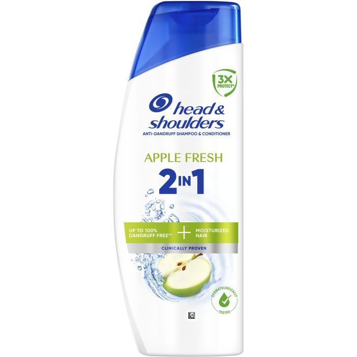 Шампунь Head & Shoulders 2 в 1 Против перхоти Яблочная свежесть 400 мл (8006530315449)