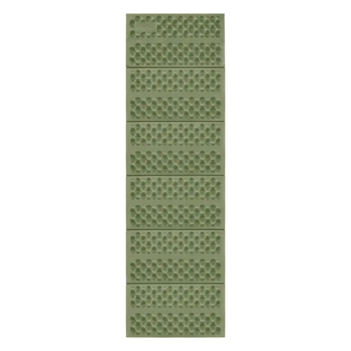 Туристический коврик Naturehike IXPE CNK2550WS030, алюмінієва плівка, 18 мм, оливковий-зелений (6977465868206)