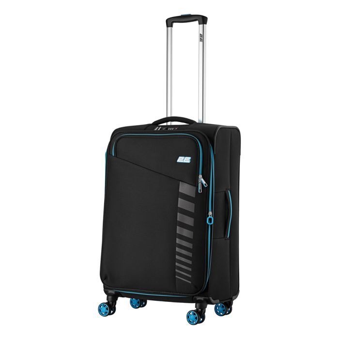 Чемодан 2E Trek 64/78 л чорна (2E-SPE-TREK-M-BK)