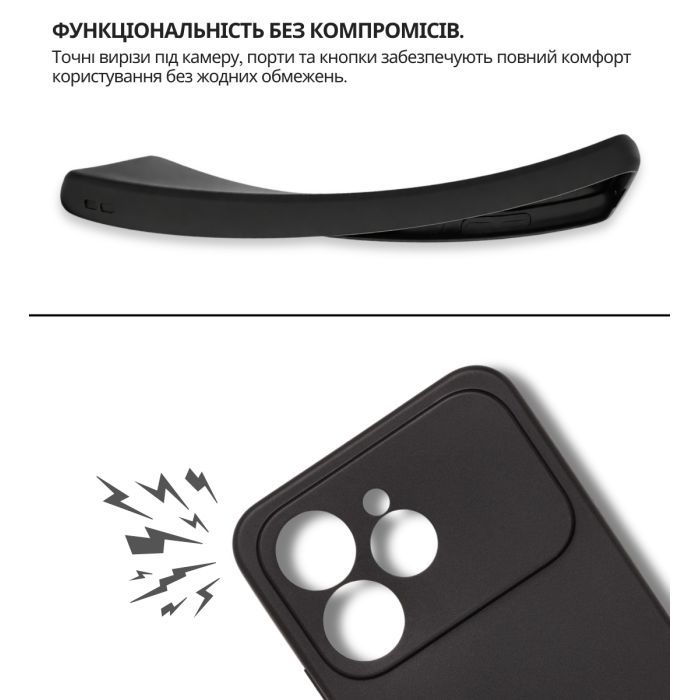 Чехол для мобильного телефона BeCover Tecno Spark 40 4G (KM5) Black (715061) изображение 5