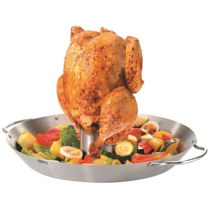 Сковорода Gefu BBQ Ростер для курки 36 см (89156)