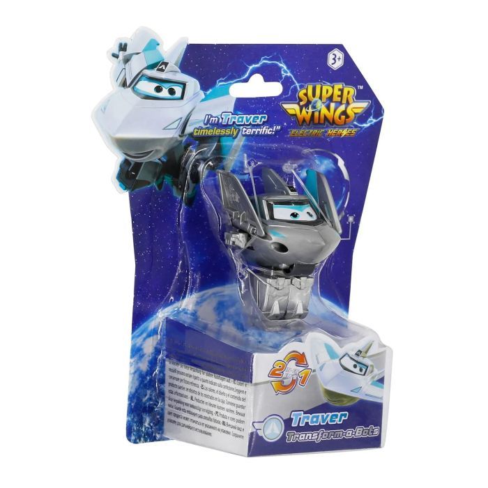 Фигурка Super Wings трансформер Transform-a-Bots Травер (Traver), 5 см (EU780032) изображение 5