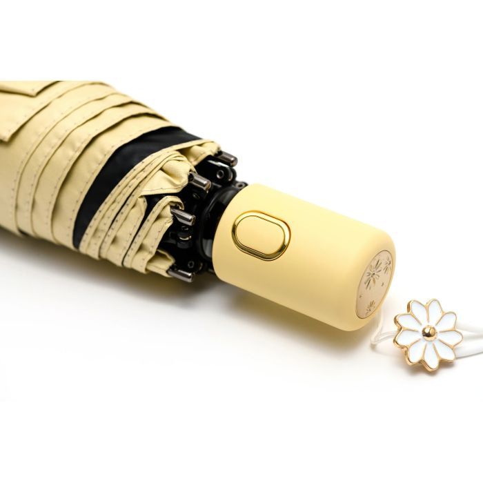 Зонт Krago Daisy складна міні повний автомат зелена (umb-12-001) изображение 6