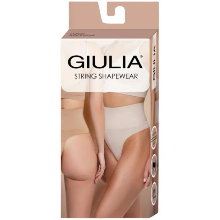 Труси Giulia String Shapewear Black XXL (4823116930919)