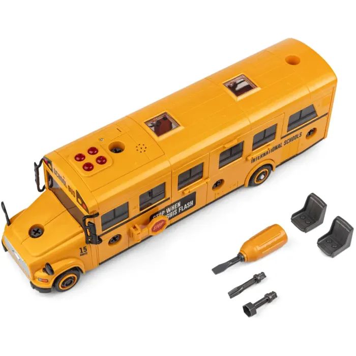 Конструктор Otamanko АВТОКОНСТРУКТОР Школьный автобус (YW9099C) изображение 2