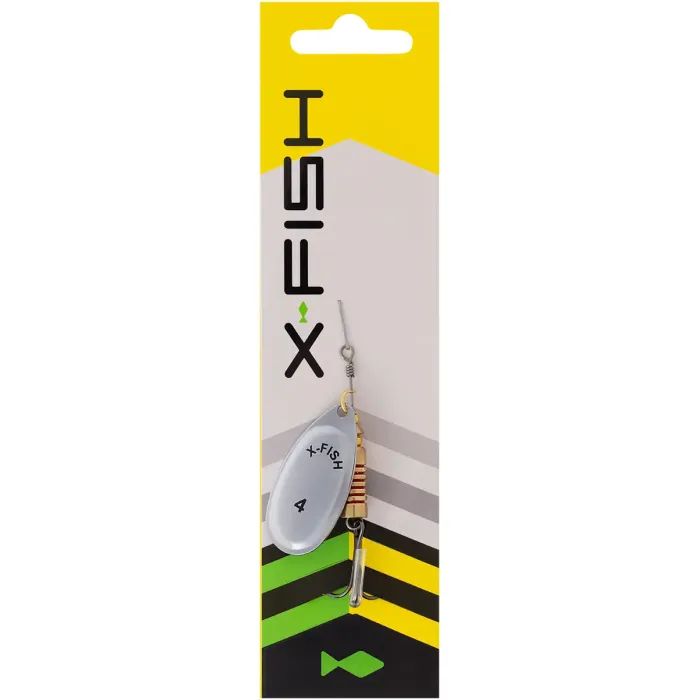 Блесна X-Fish Stark 9.5g 4 Nikel UV lime (1917.07.40) изображение 2