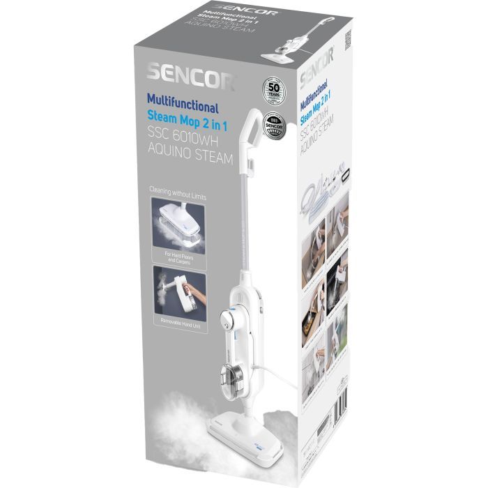 Пароочищувач Sencor SSC 6010WH зображення 13