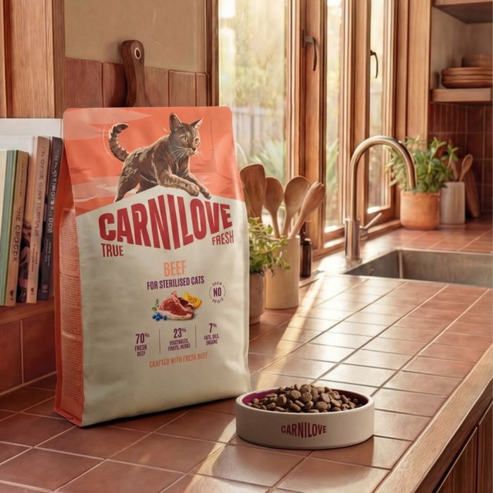 Сухой корм для кошек Carnilove True Fresh Beef Sterilised 2 кг (8595602582174) изображение 8
