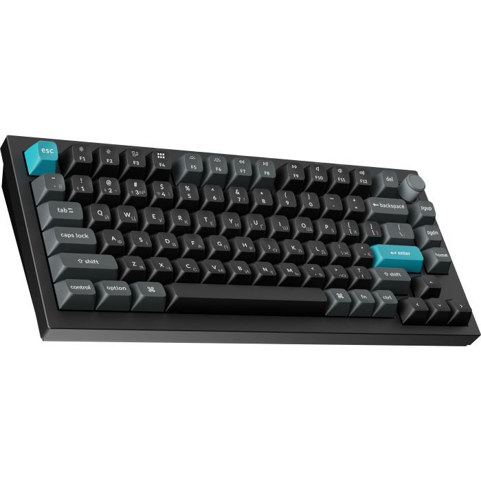 Клавіатура Keychron Q1 Ultra Keychron Red Switch RGB UA Black (Q1U-M1-UA) зображення 3