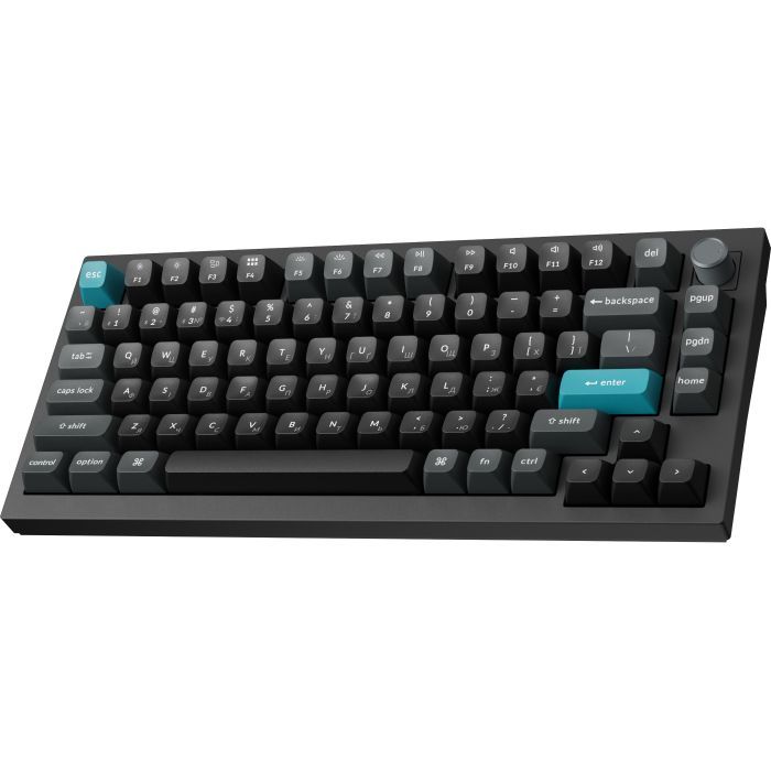 Клавіатура Keychron Q1 Ultra Keychron Red Switch RGB UA Black (Q1U-M1-UA) зображення 4