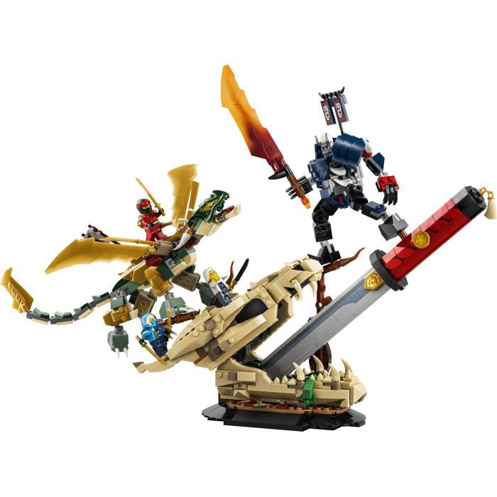 Конструктор LEGO NINJAGO Битва у черепа Дракона с мечом (71871) изображение 2