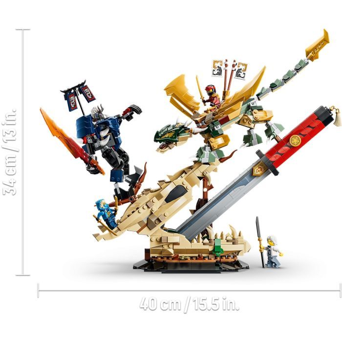 Конструктор LEGO NINJAGO Битва у черепа Дракона с мечом (71871) изображение 4