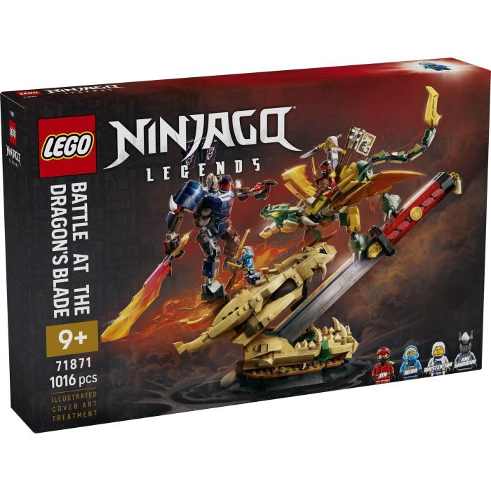 Конструктор LEGO NINJAGO Битва у черепа Дракона с мечом (71871) изображение 5