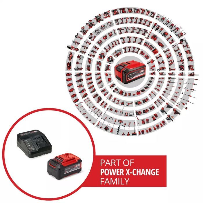 Набор аккумулятор + зарядное устройство Einhell Starter Kit PXC, 18V, 1×5.2Ah, ЗУ (4512147) изображение 10