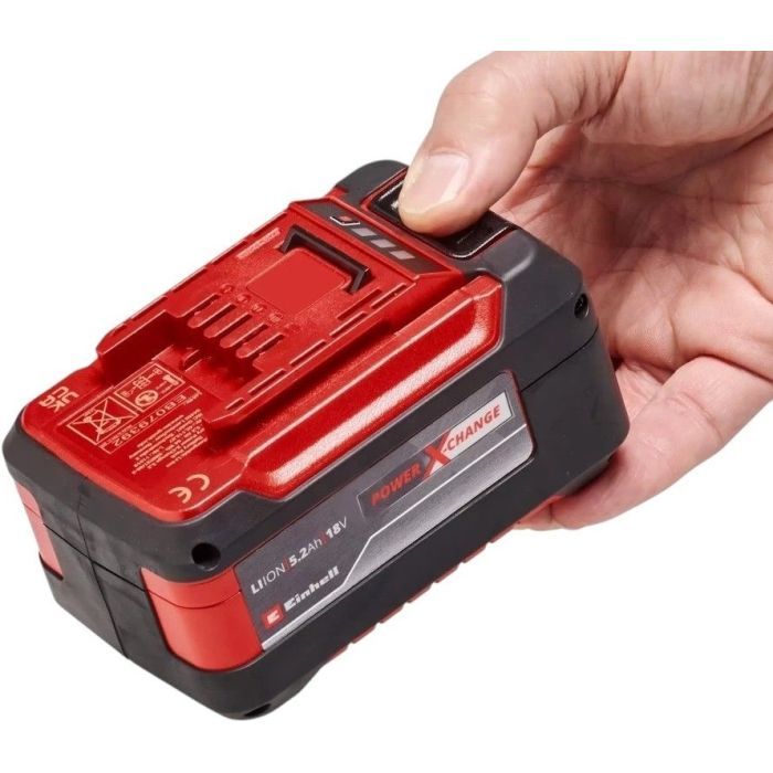 Набор аккумулятор + зарядное устройство Einhell Starter Kit PXC, 18V, 1×5.2Ah, ЗУ (4512147) изображение 5