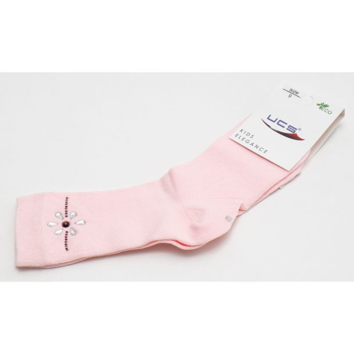 Носки детские UCS Socks с цветочками (M0C0102-0908-5-pink) изображение 2