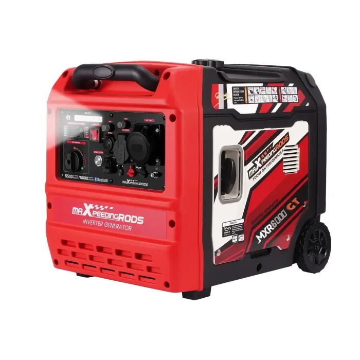 Генератор maXpeedingRODS MXR6000GT, інверторний, 5.5kW, ручний/електро/віддалений(BlueTooth) старт (MXR6000GT) зображення 8