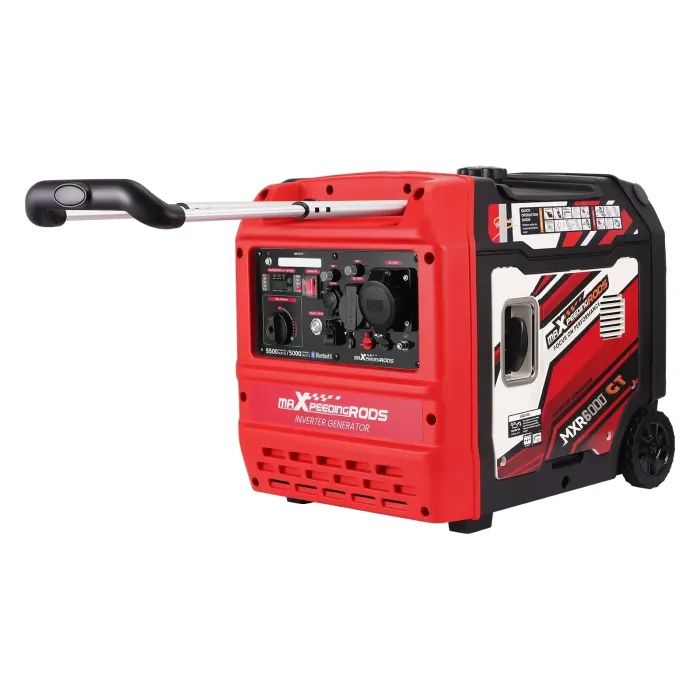Генератор maXpeedingRODS MXR6000GT, інверторний, 5.5kW, ручний/електро/віддалений(BlueTooth) старт (MXR6000GT) зображення 9