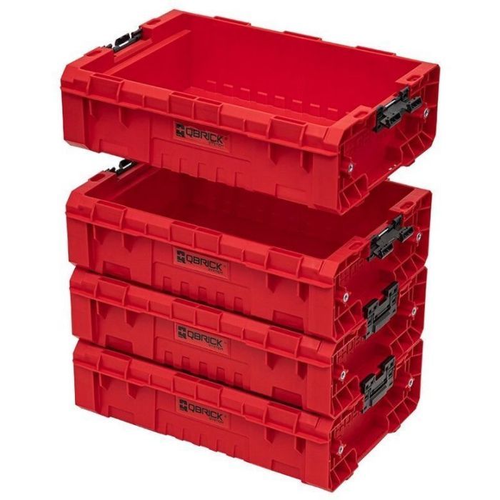Ящик для инструментов QBRICK SYSTEM 18", 450310130, SYSTEM PRO Box 130 Red, SKRQPROB1302CZEPG001 (SKRQPROB1302CZEPG001) изображение 3