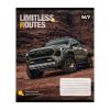 Зошит Yes Limitless routes А5 24 аркушів клітинка (769036) зображення 6