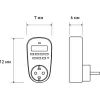 Таймер-розетка EUROELECTRIC 16A/3600W 7дн, White (ST-16A/3,60kW(E)) изображение 7